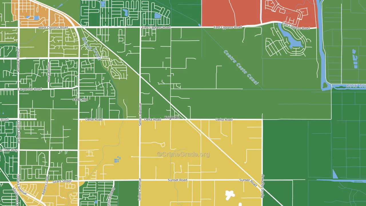 94548, CA Map of Theft Rates