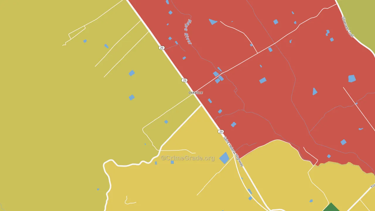 94562, CA Map of Theft Rates