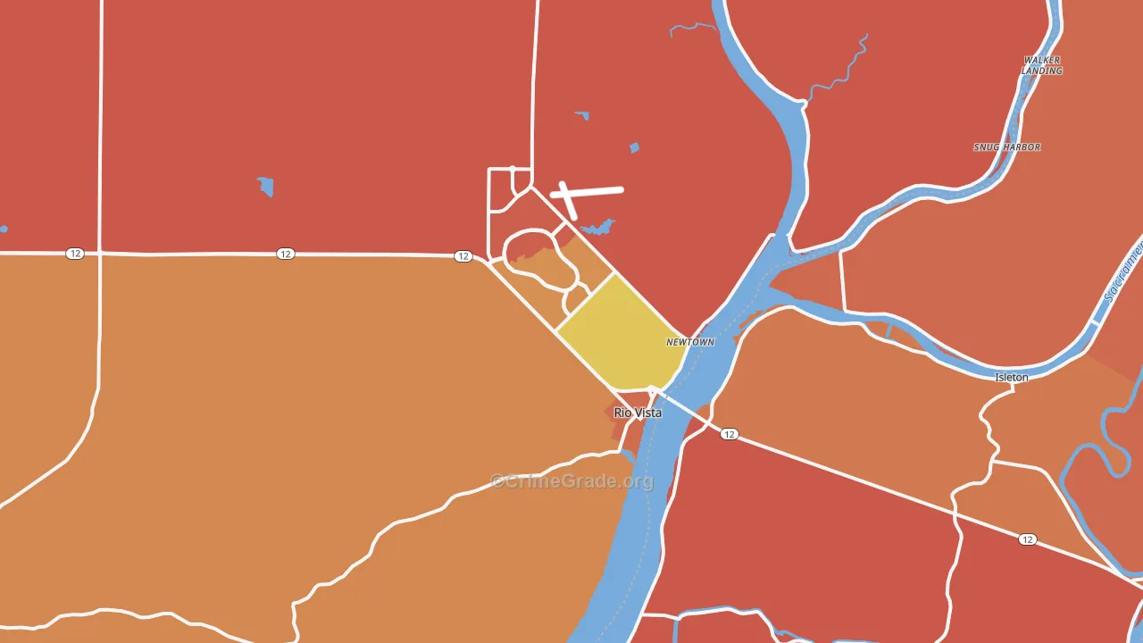 94571, CA Map of Theft Rates