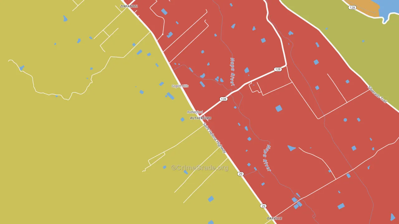 94573, CA Map of Theft Rates