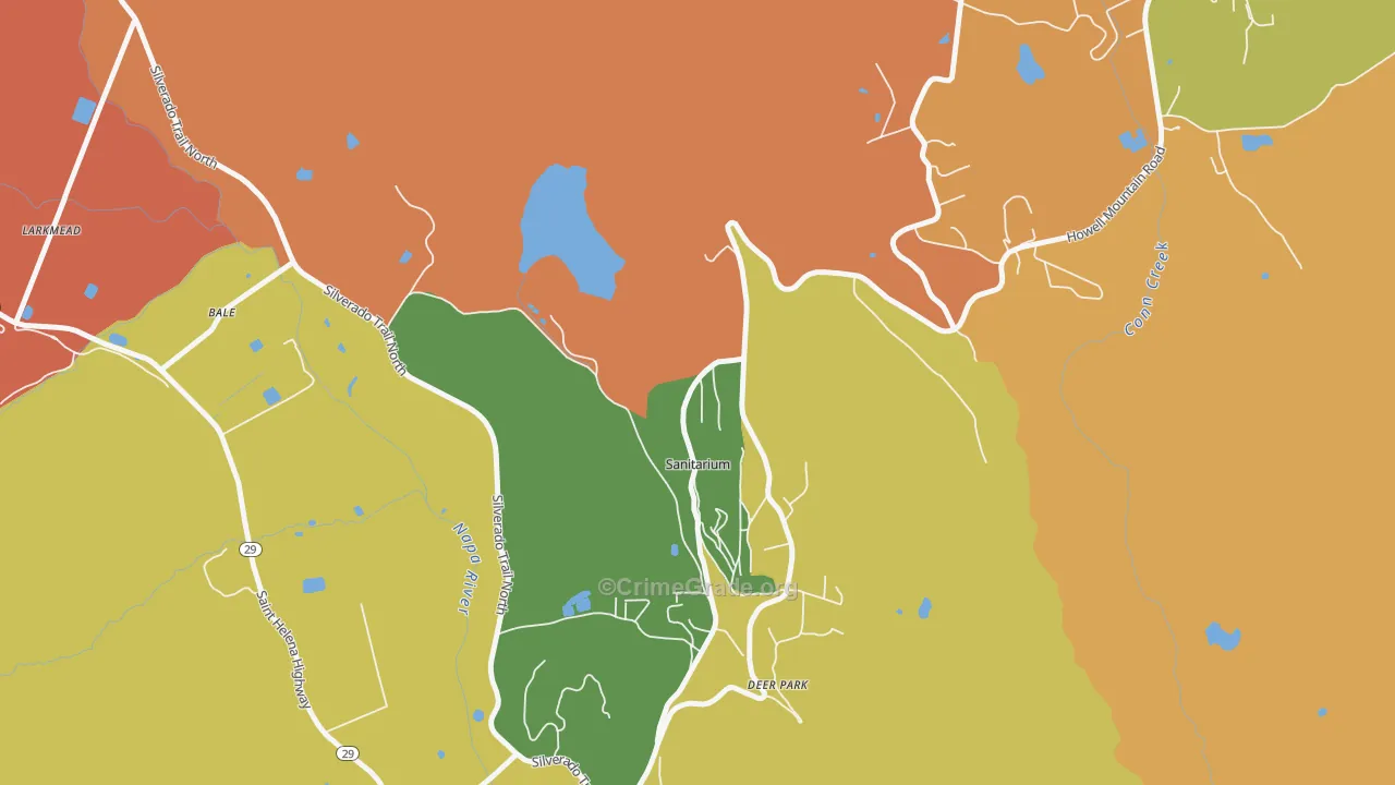 94576, CA Map of Theft Rates