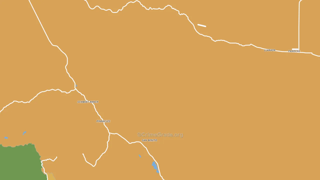 95043, CA Map of Theft Rates