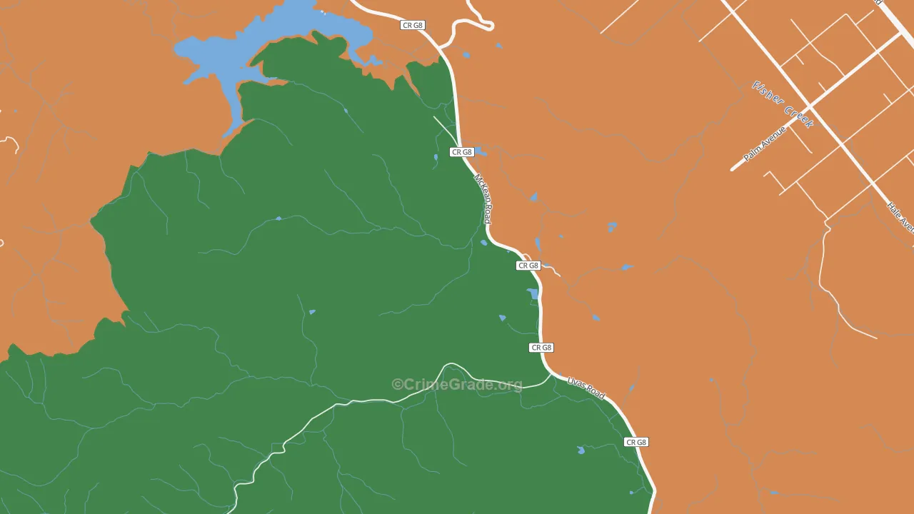 95141, CA Map of Theft Rates