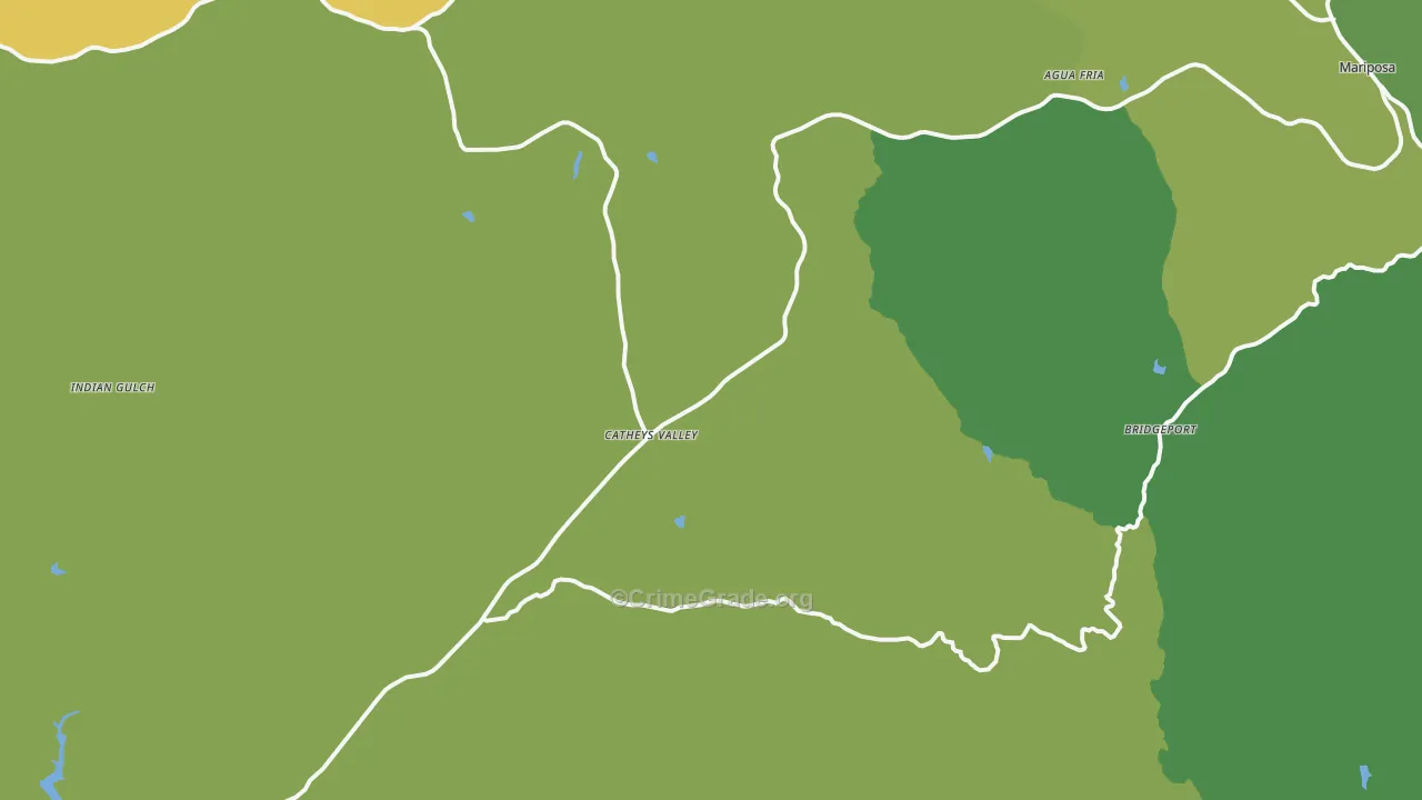 95306, CA Map of Theft Rates