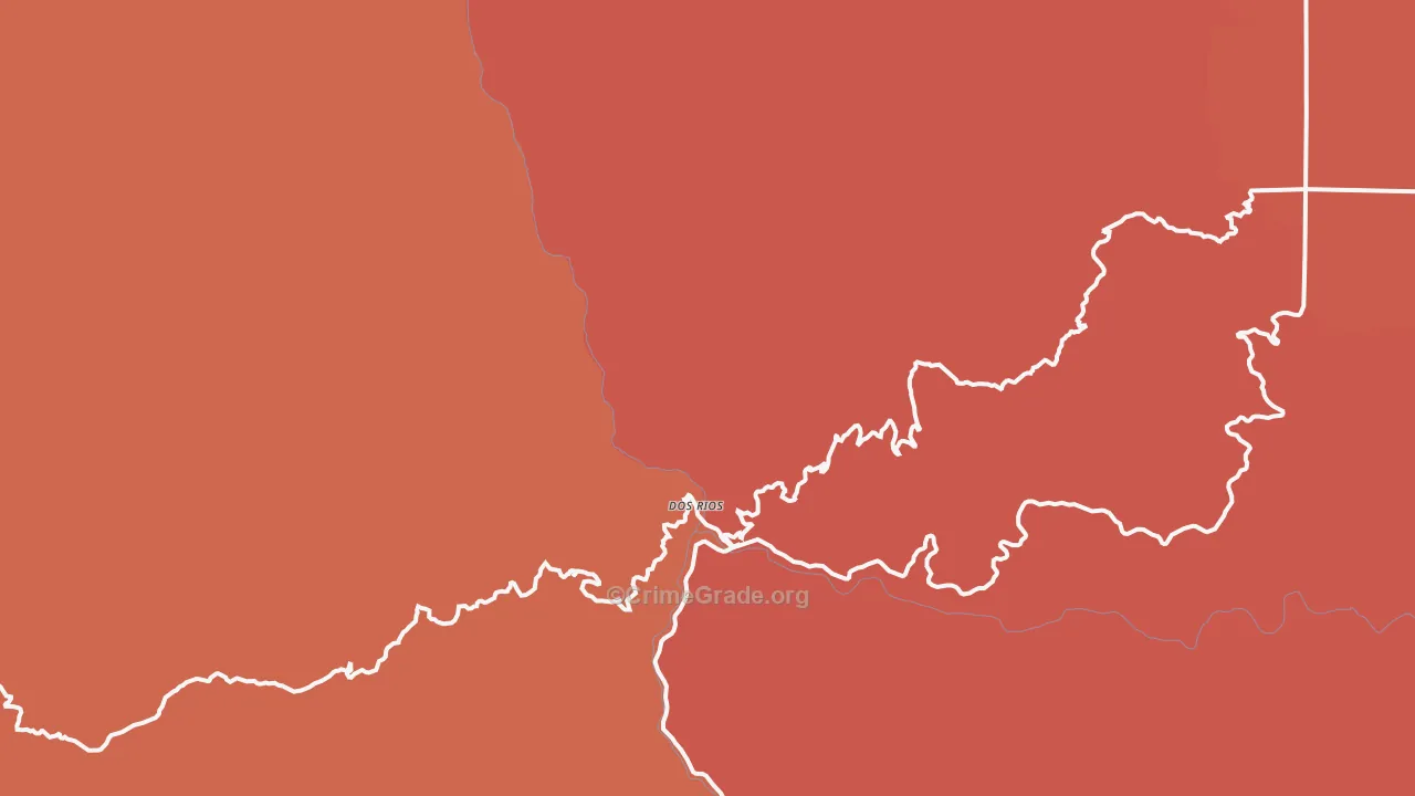 95429, CA Map of Theft Rates