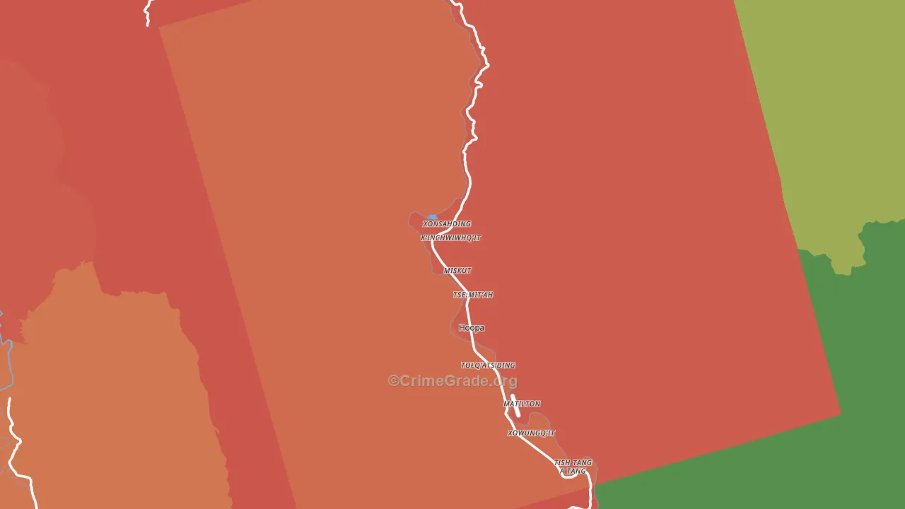 95546, CA Map of Theft Rates