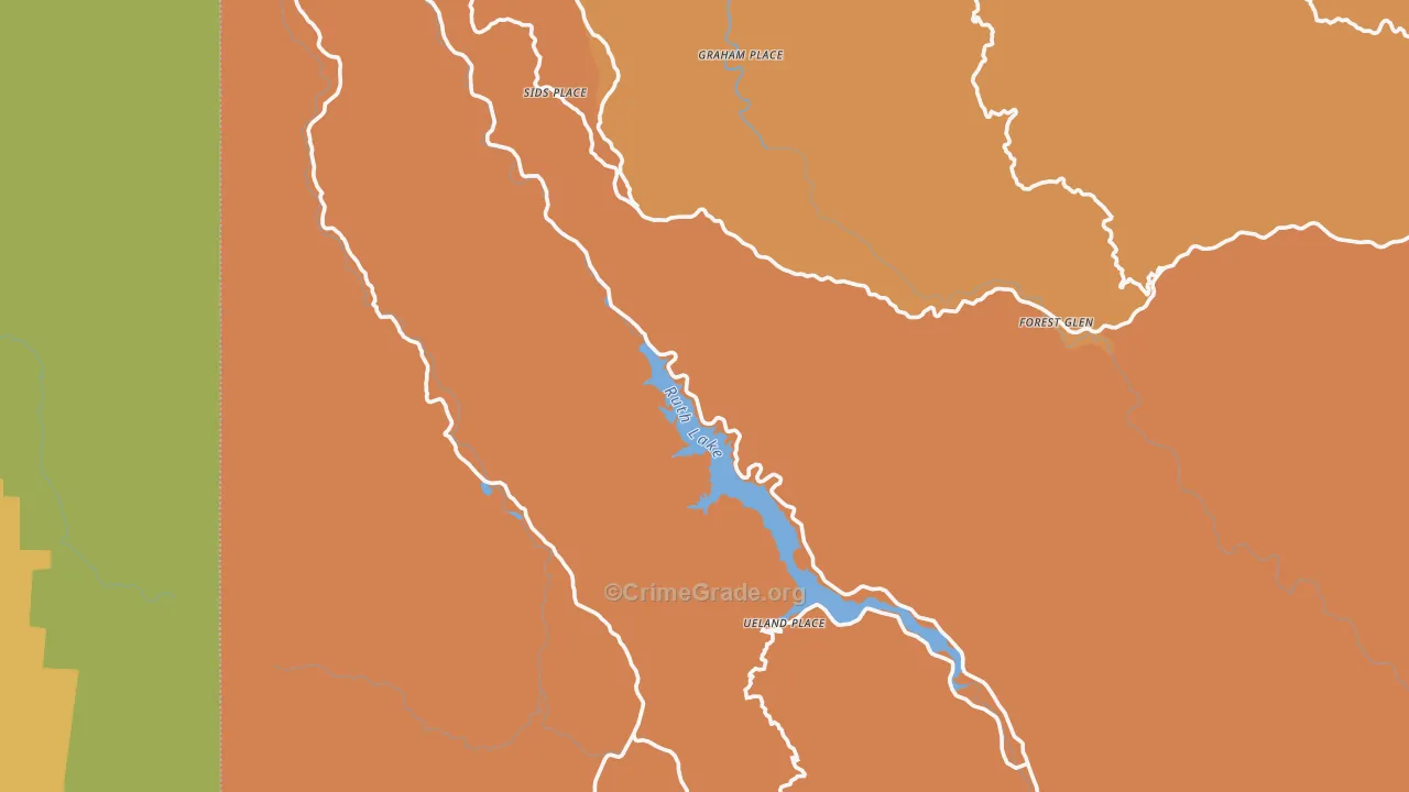 95552, CA Map of Theft Rates