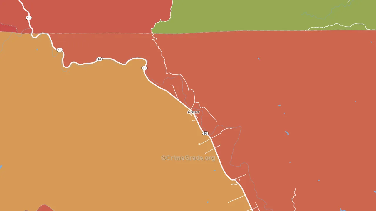 95679, CA Map of Theft Rates