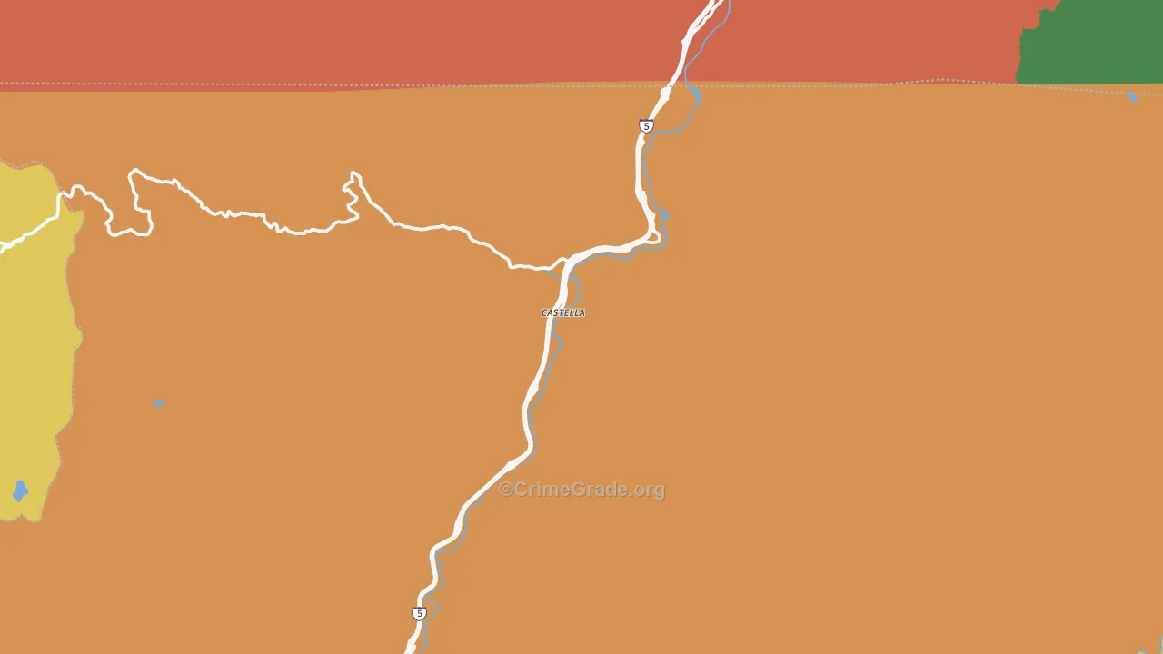 96017, CA Map of Theft Rates