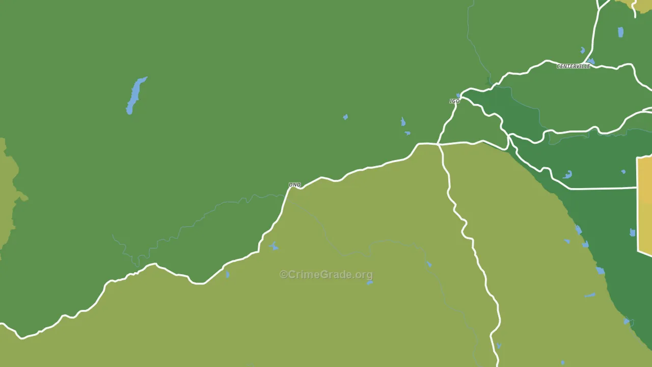 96047, CA Map of Theft Rates