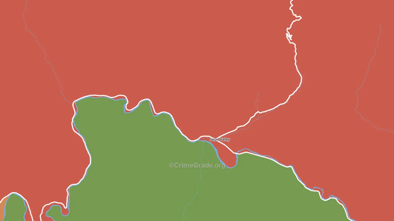 96086, CA Map of Theft Rates