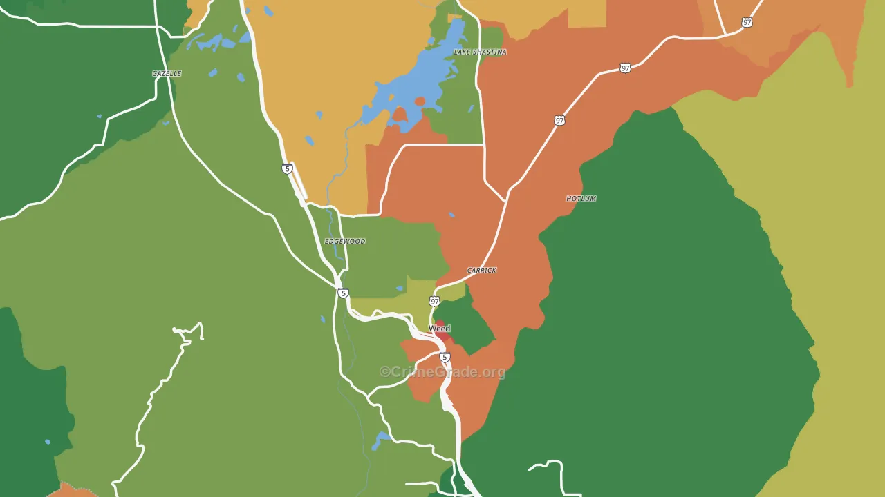 96094, CA Map of Theft Rates