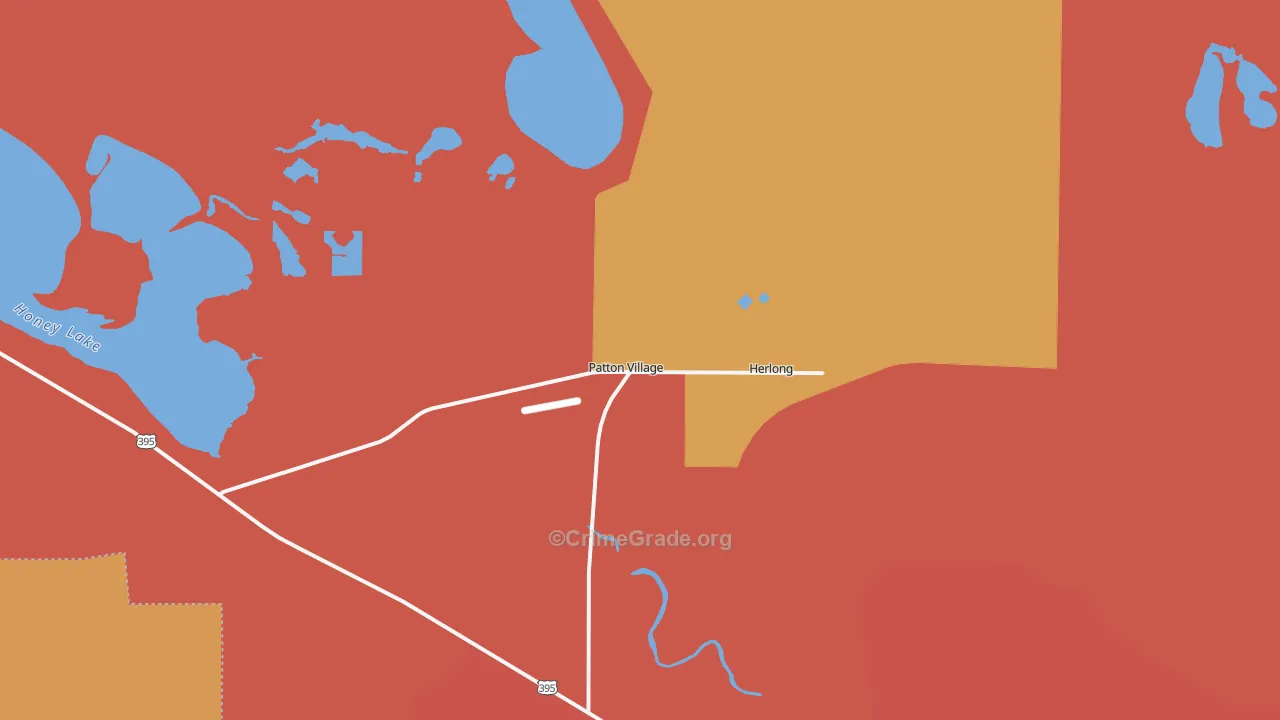 96113, CA Map of Theft Rates