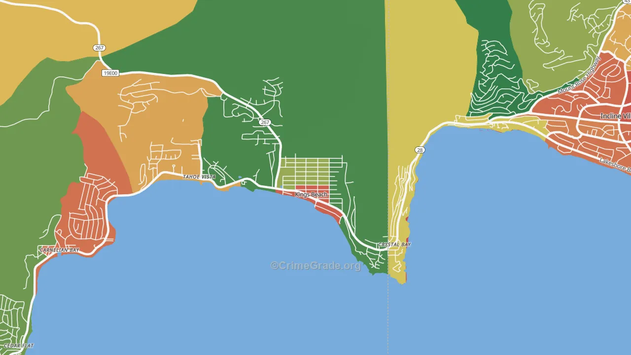96143, CA Map of Theft Rates