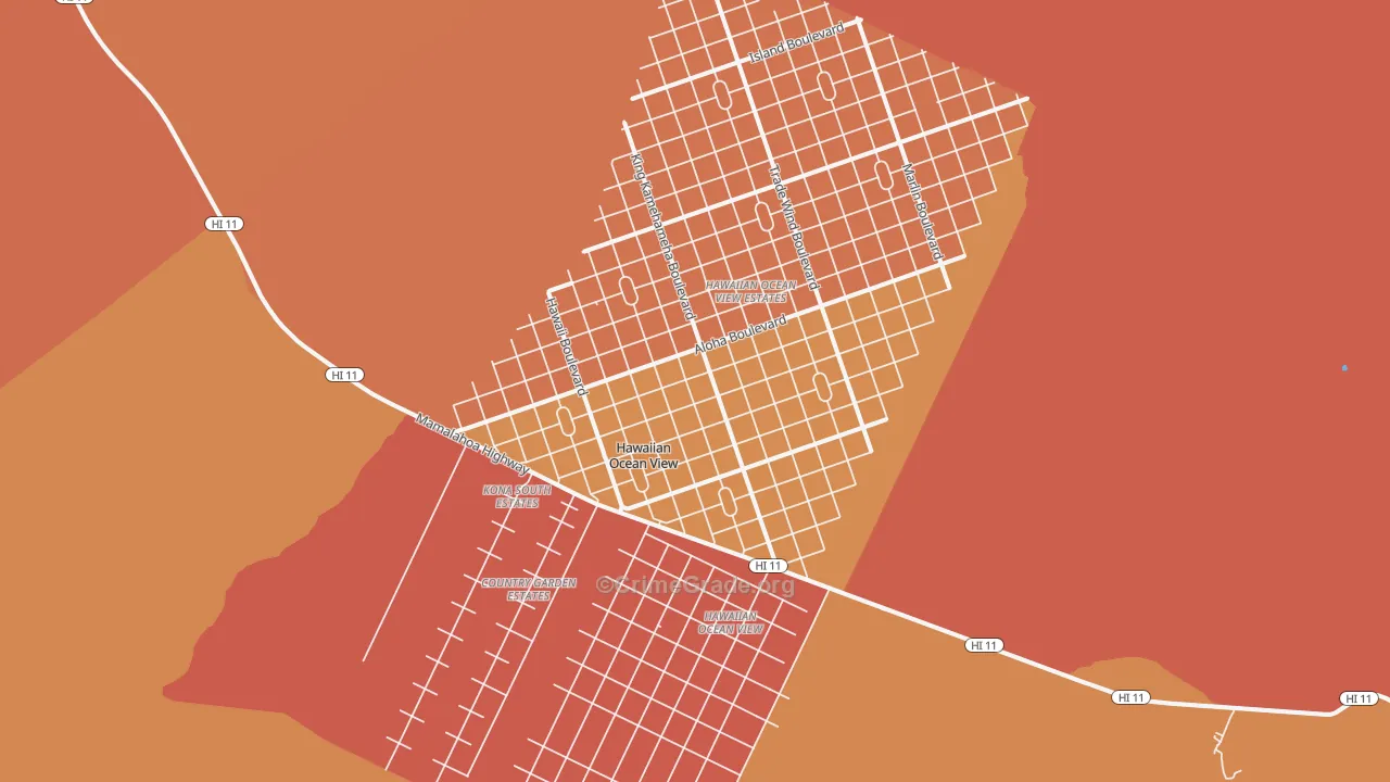96737, HI Map of Theft Rates