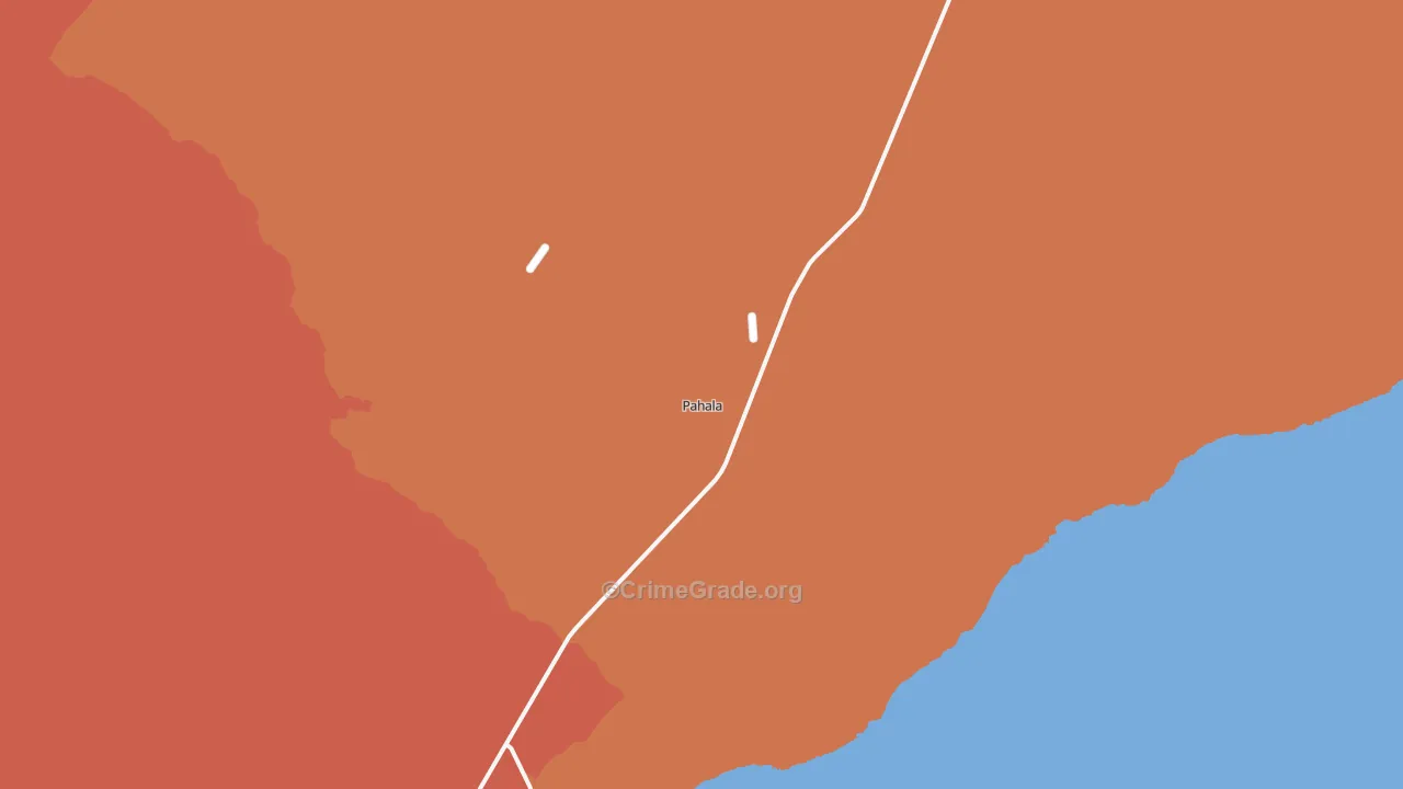 96777, HI Map of Theft Rates