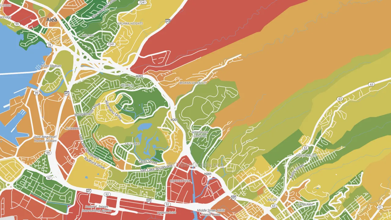 96859, HI Map of Theft Rates