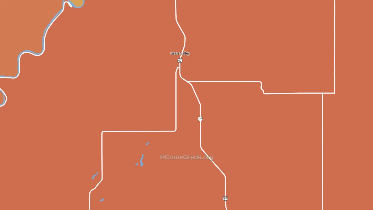 97029, OR Map of Theft Rates
