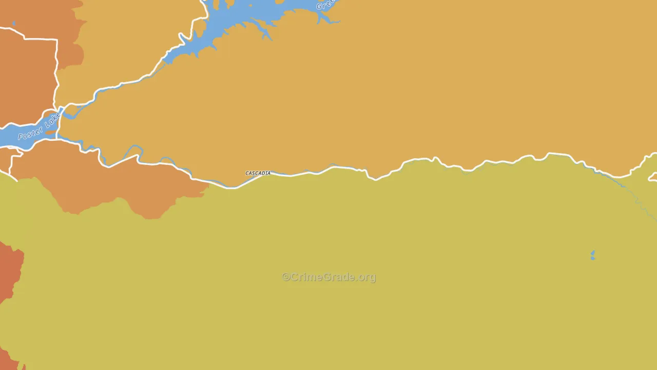 97329, OR Map of Theft Rates