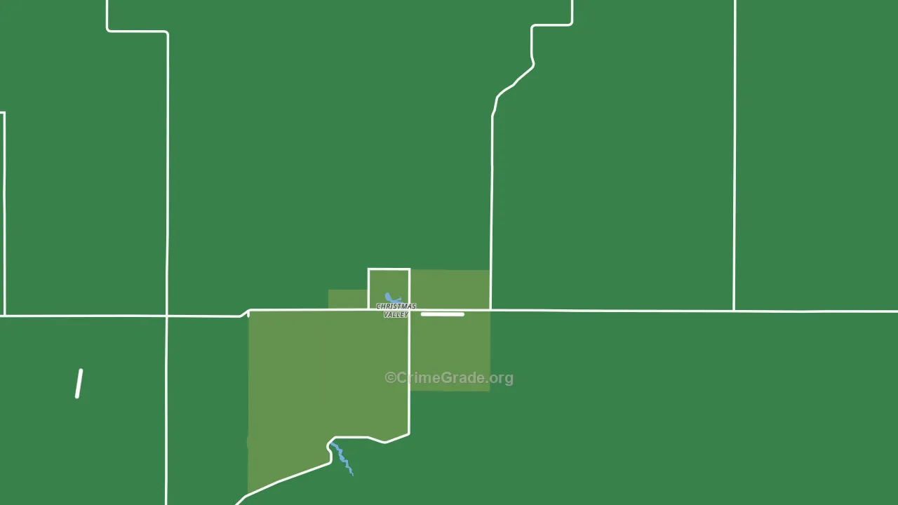 97641, OR Map of Theft Rates