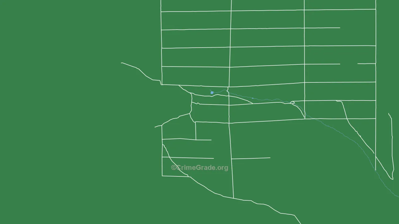 97709, OR Map of Theft Rates
