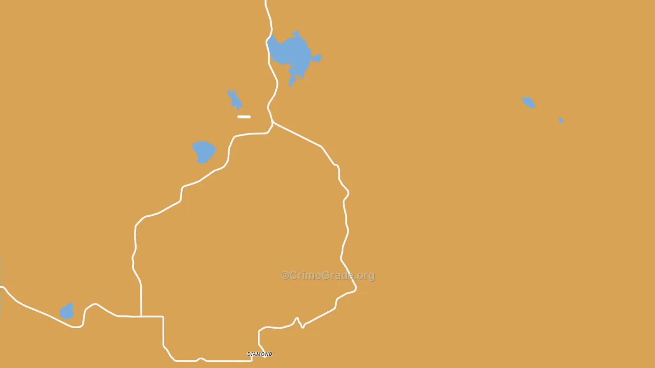 97721, OR Map of Theft Rates