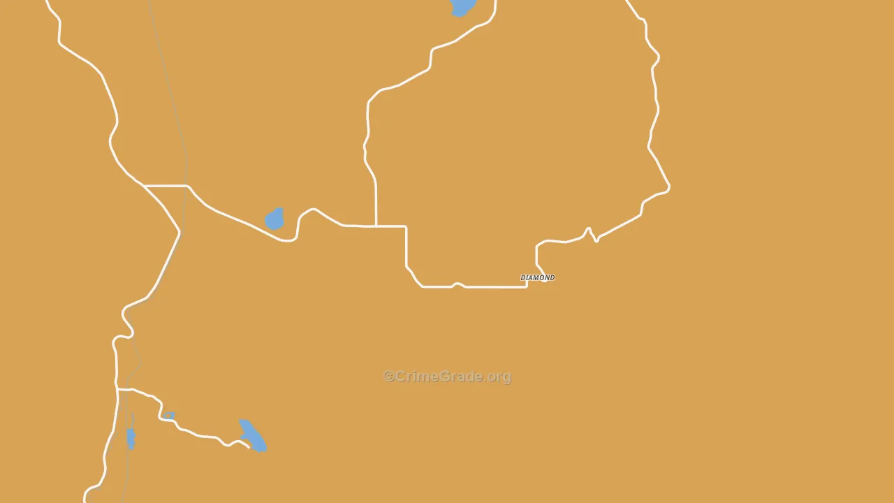 97722, OR Map of Theft Rates
