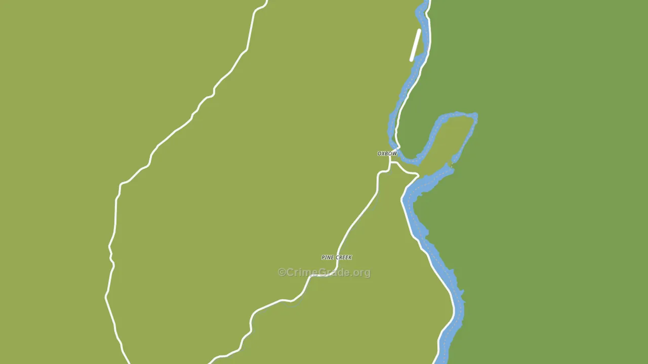 97840, OR Map of Theft Rates
