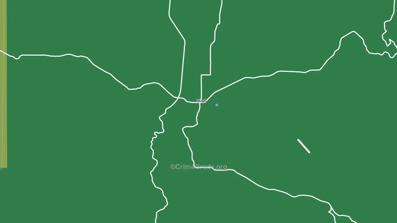 97880, OR Map of Theft Rates