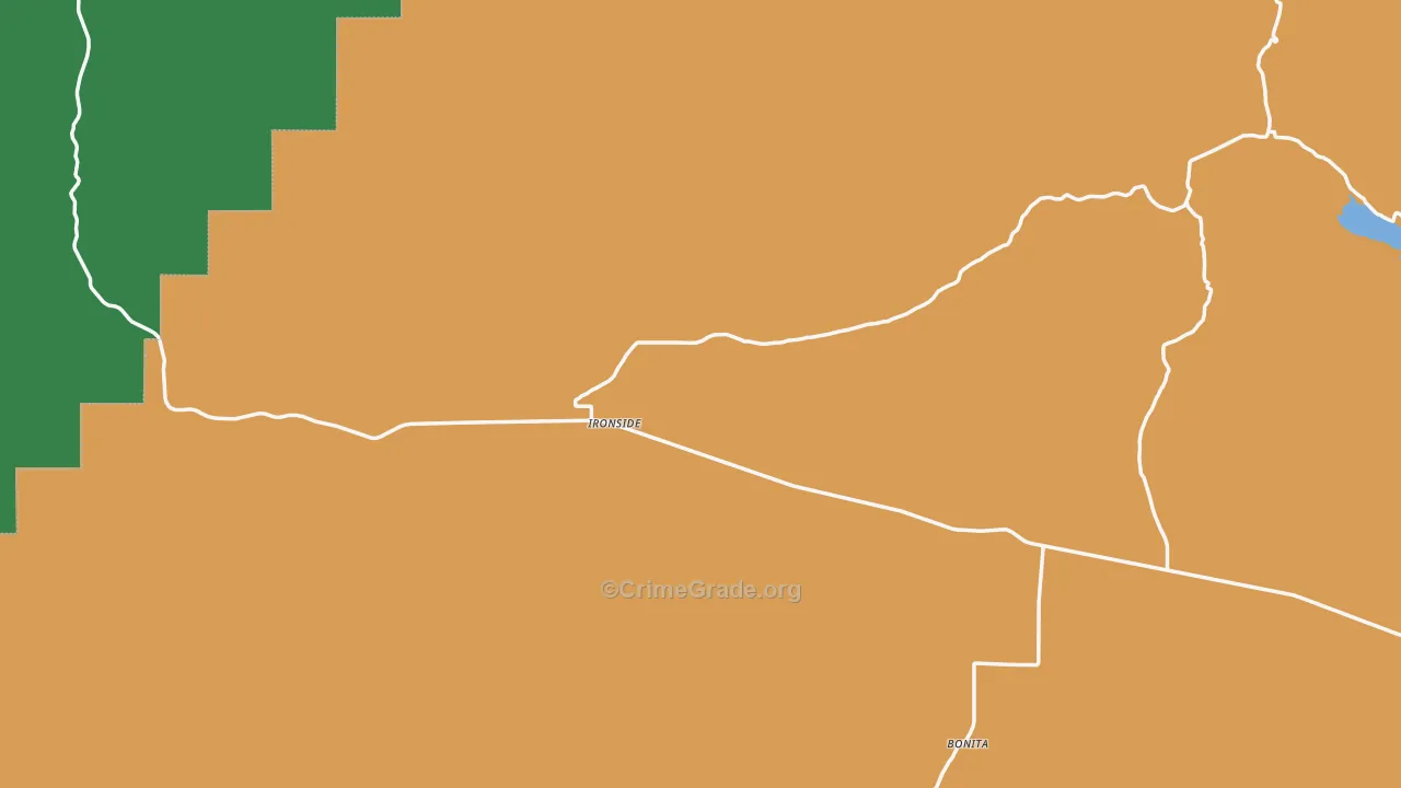 97908, OR Map of Theft Rates