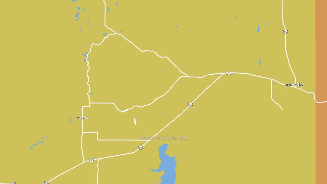 97910, OR Map of Theft Rates