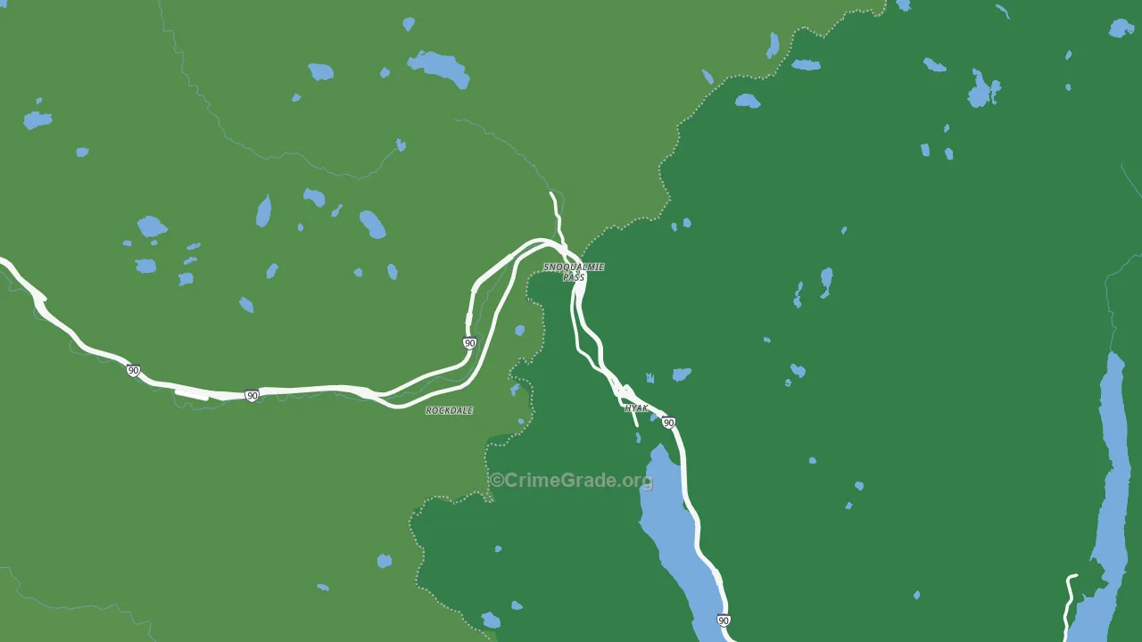 98068, WA Map of Theft Rates