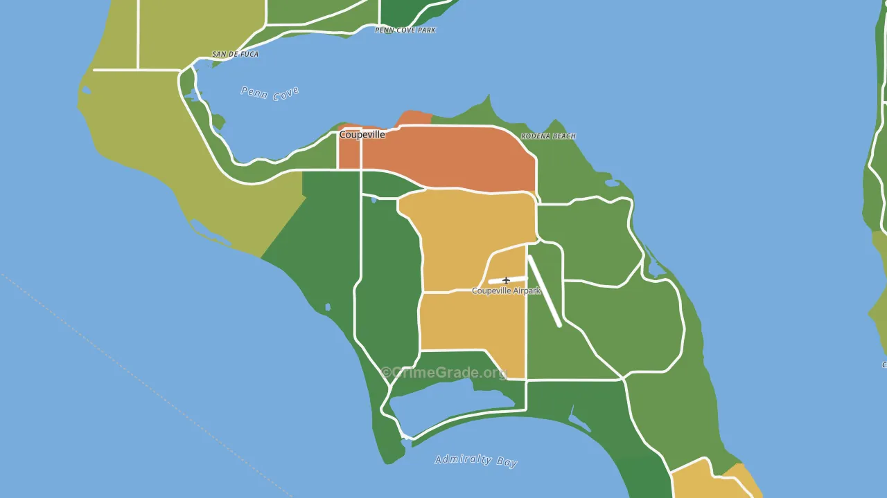 98239, WA Map of Theft Rates