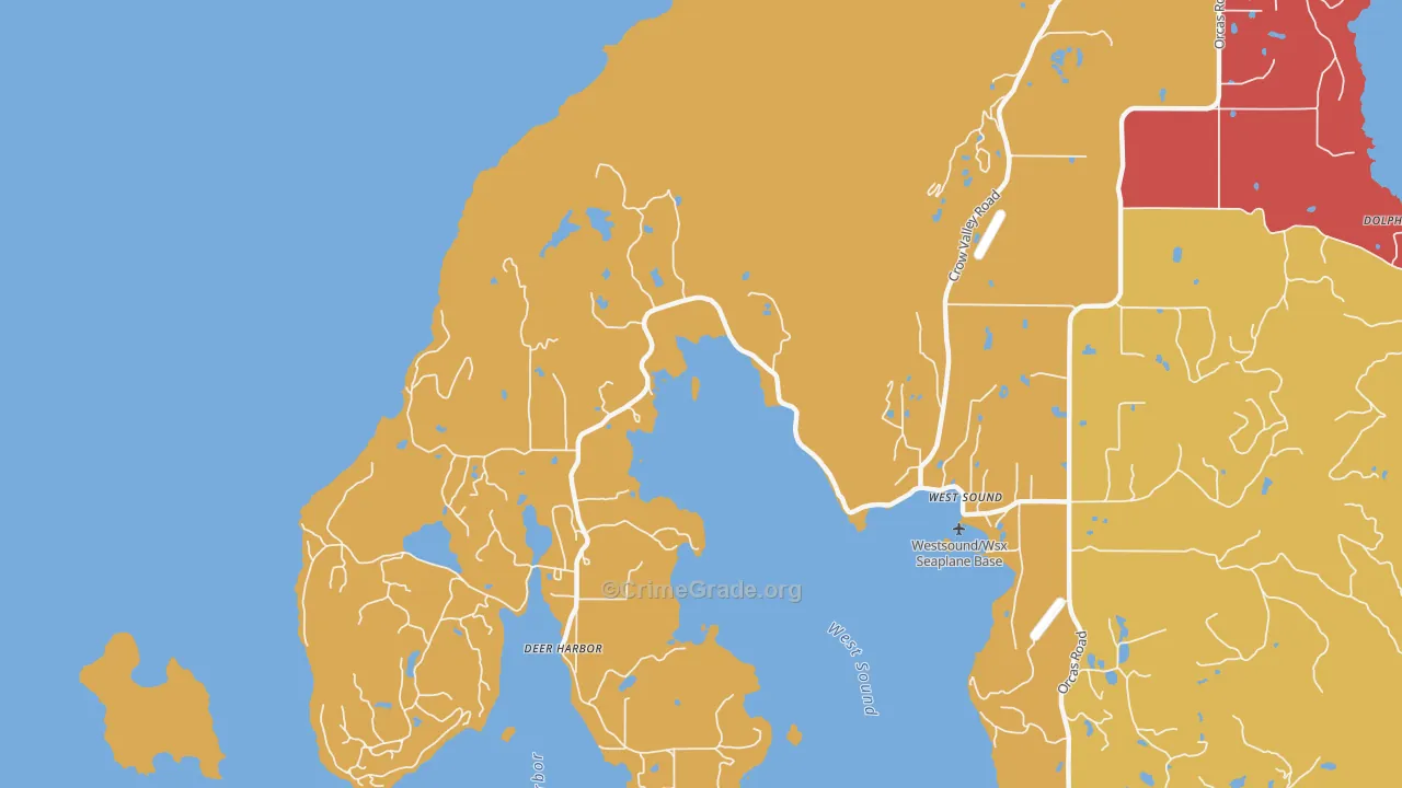98243, WA Map of Theft Rates