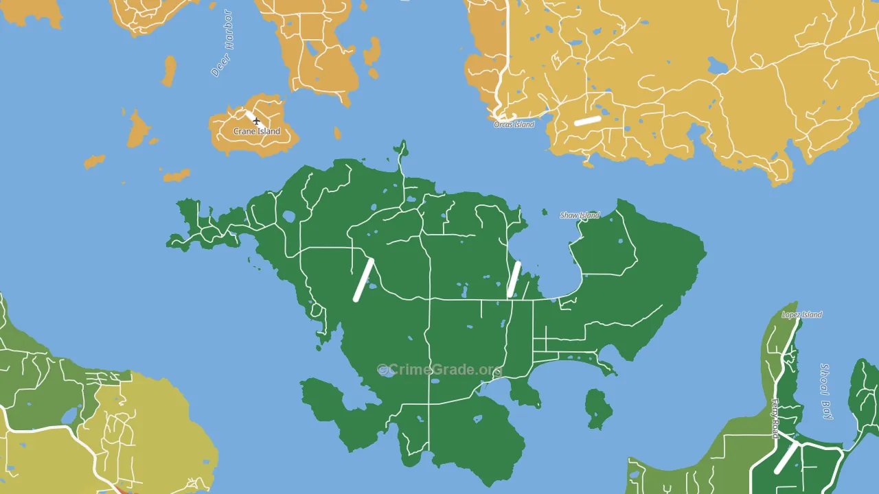 98286, WA Map of Theft Rates