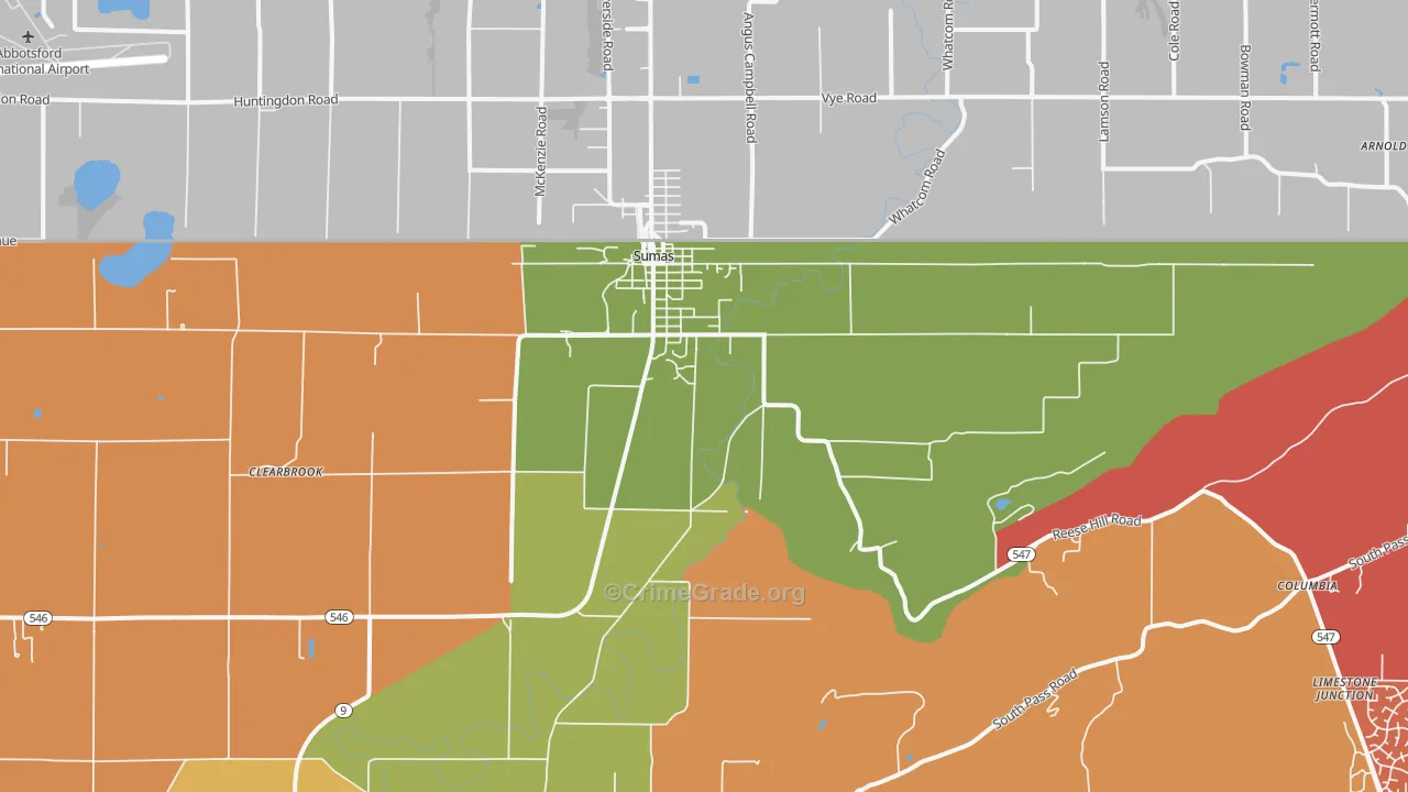 98295, WA Map of Theft Rates