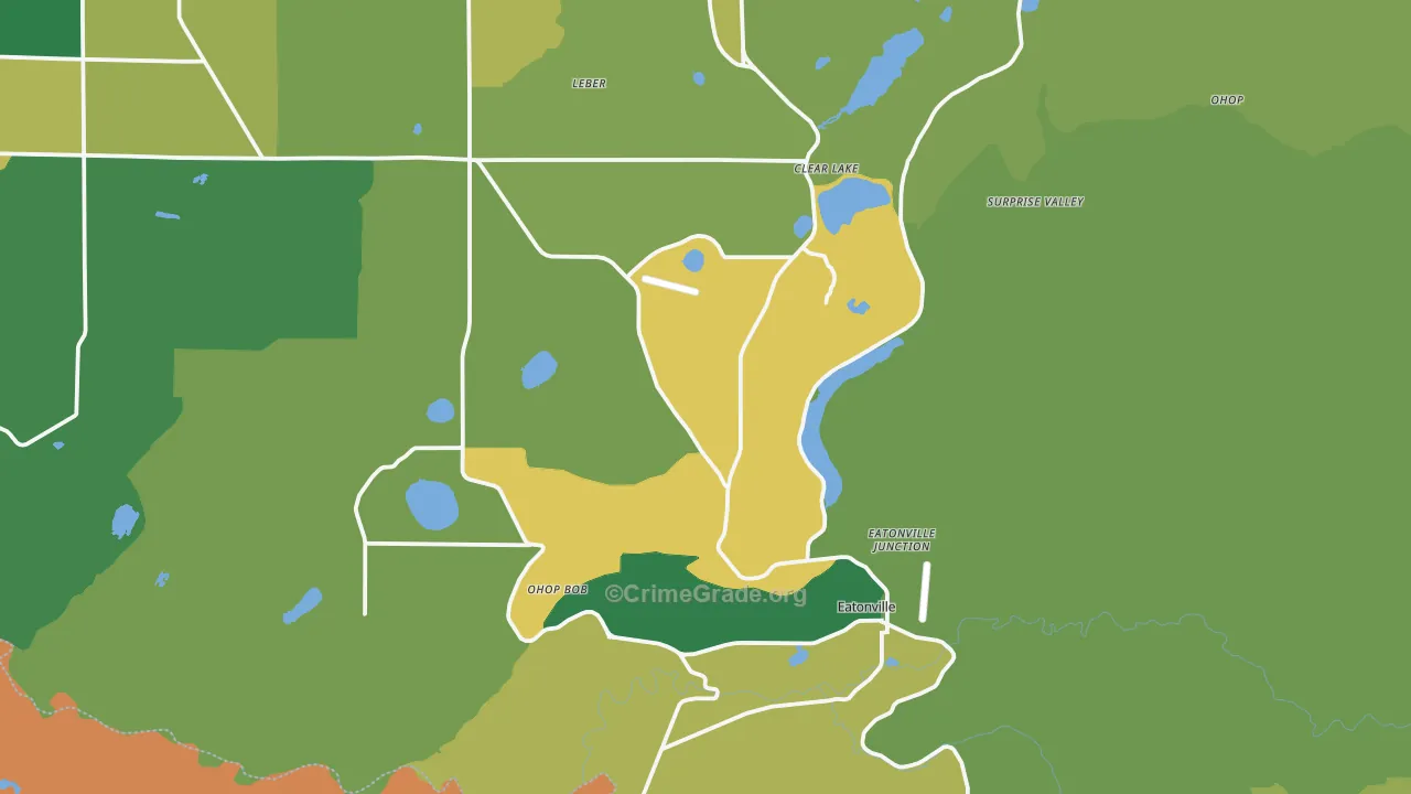 98328, WA Map of Theft Rates
