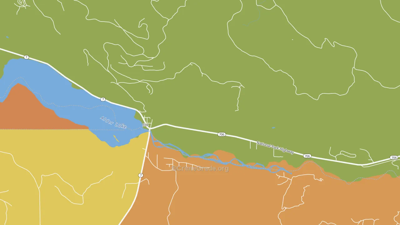98330, WA Map of Theft Rates