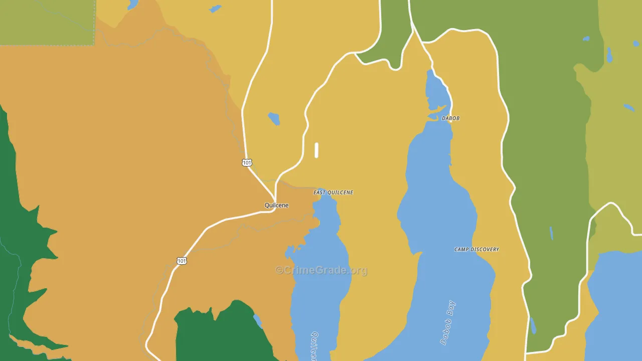 98376, WA Map of Theft Rates