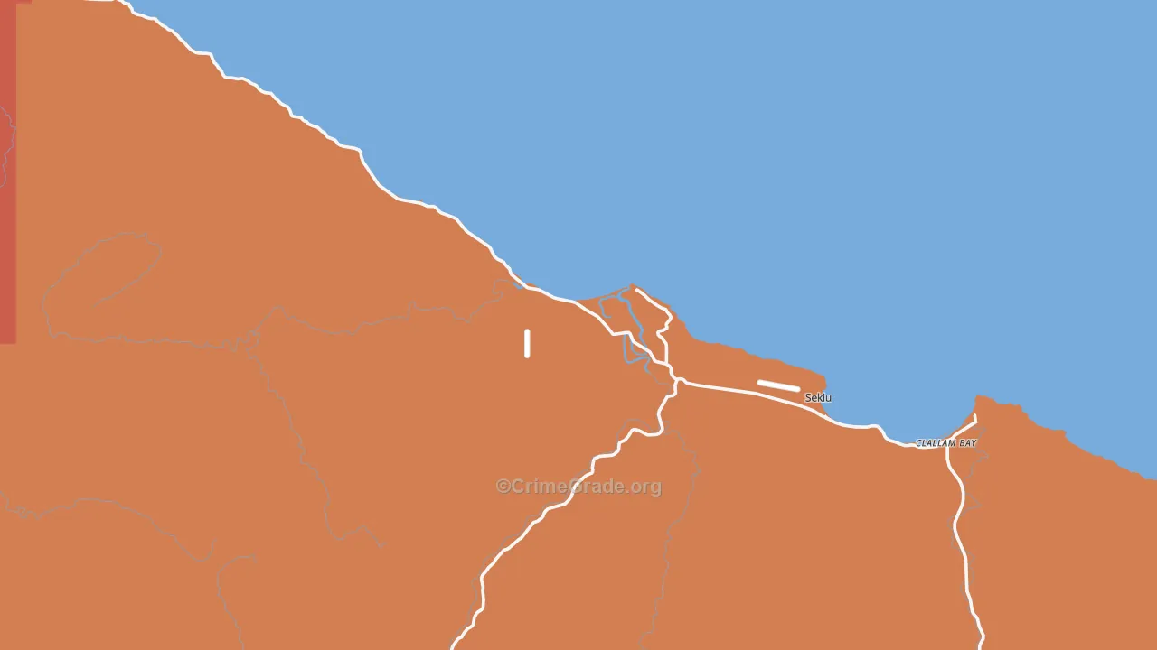 98381, WA Map of Theft Rates