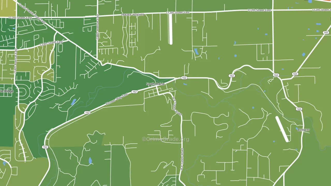 98385, WA Map of Theft Rates