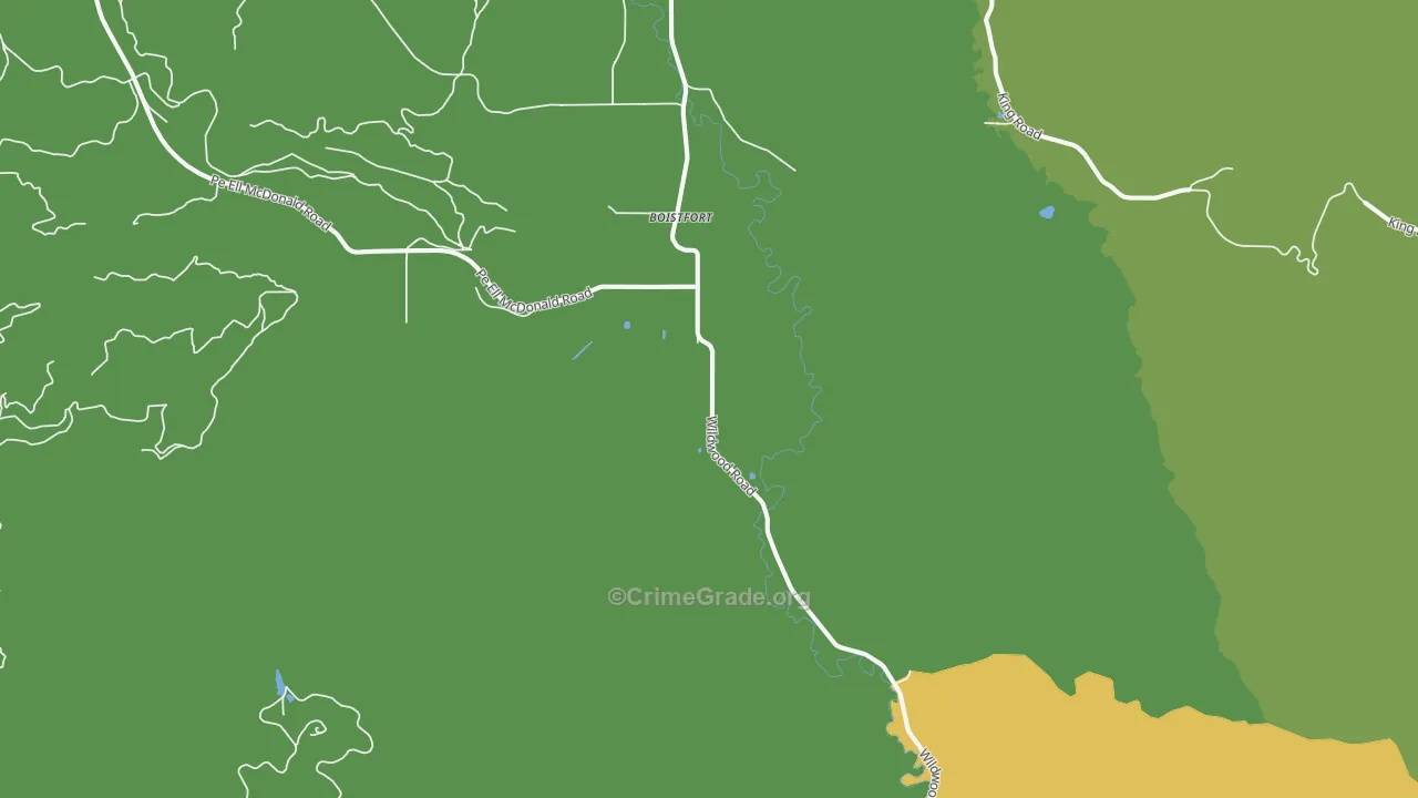 98538, WA Map of Theft Rates
