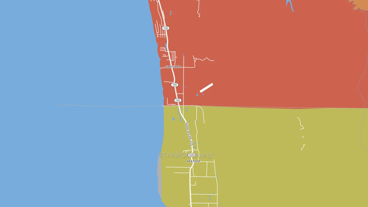 98547, WA Map of Theft Rates