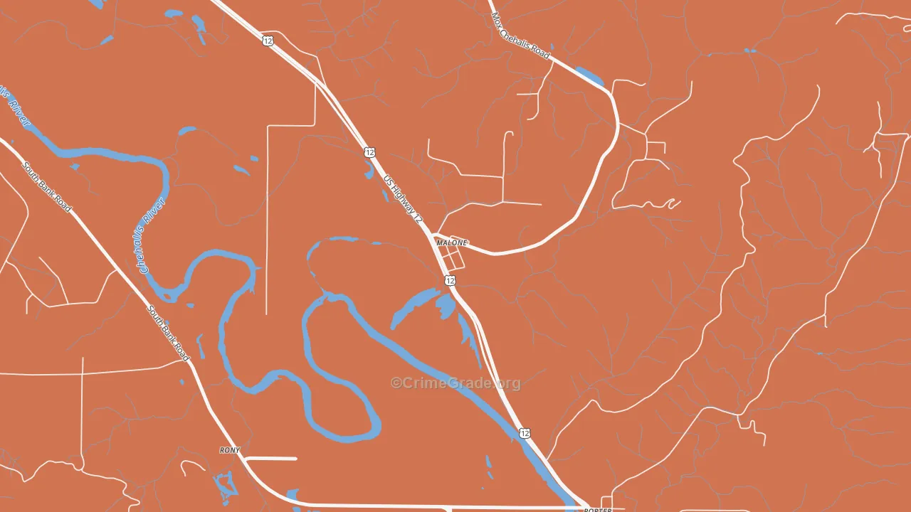 98559, WA Map of Theft Rates
