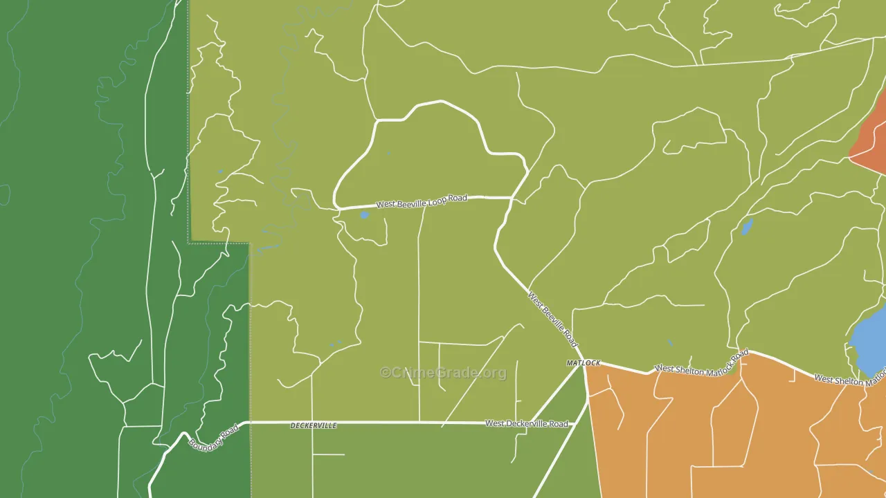 98560, WA Map of Theft Rates