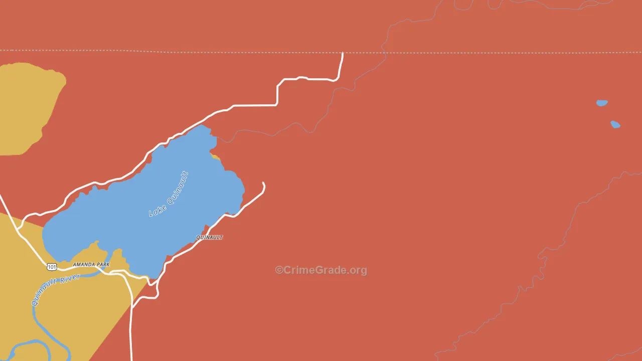 98575, WA Map of Theft Rates
