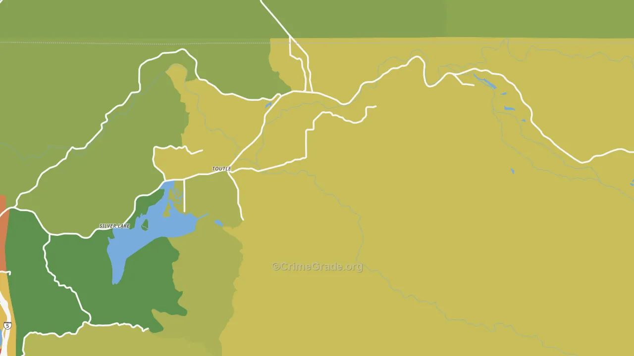 98649, WA Map of Theft Rates