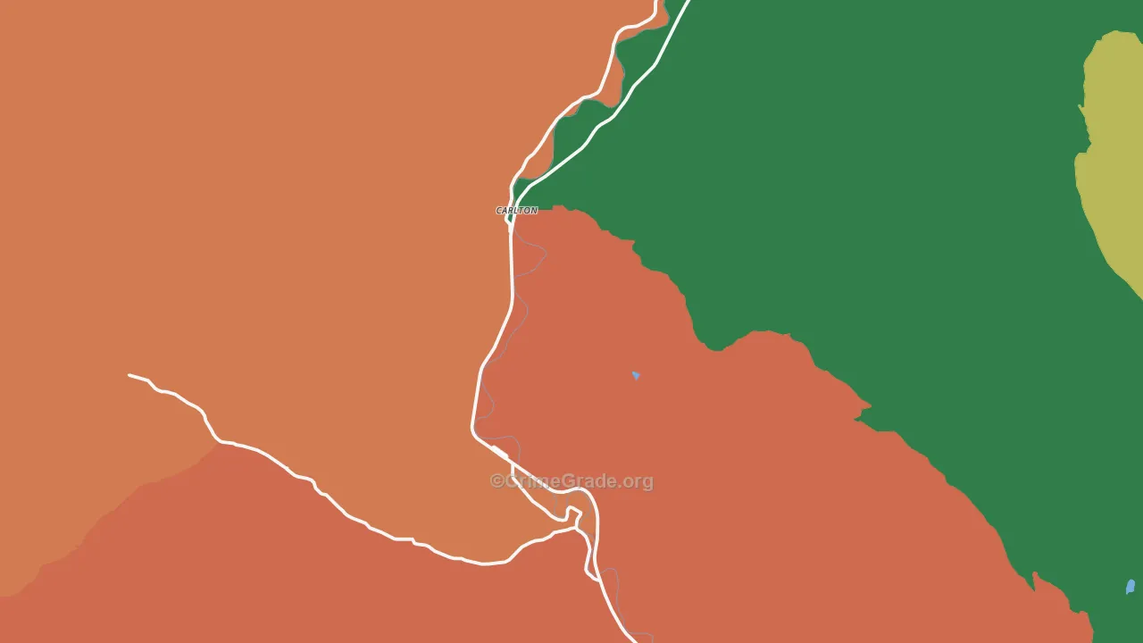 98814, WA Map of Theft Rates