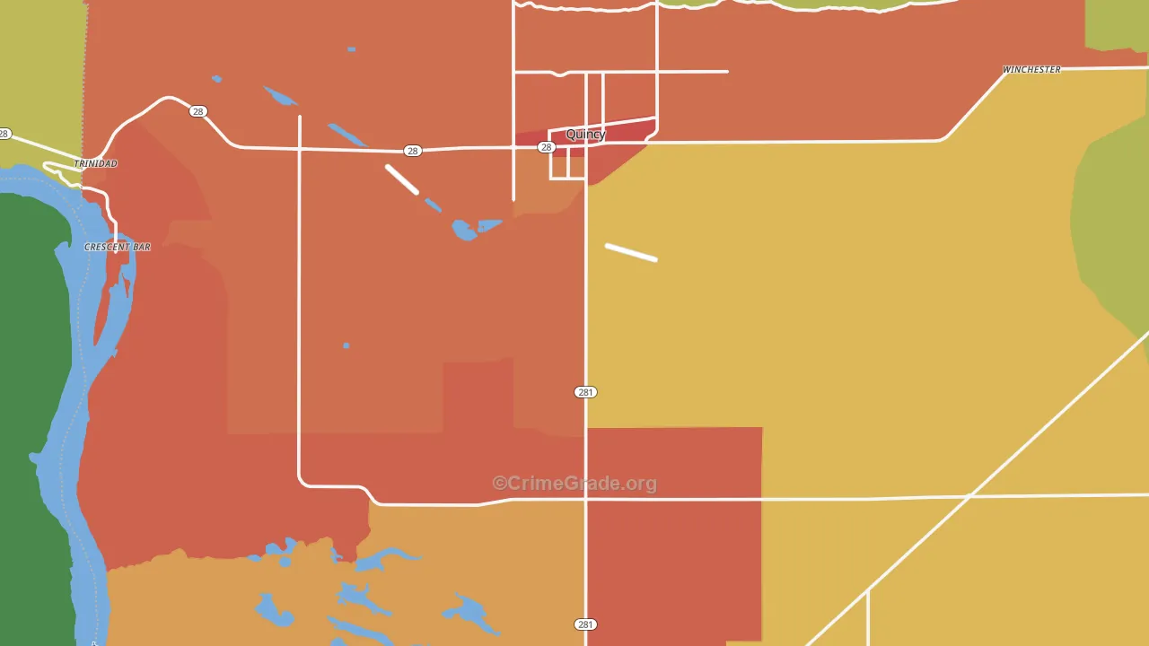 98848, WA Map of Theft Rates