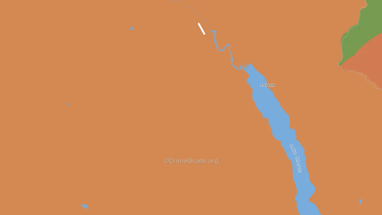 98852, WA Map of Theft Rates
